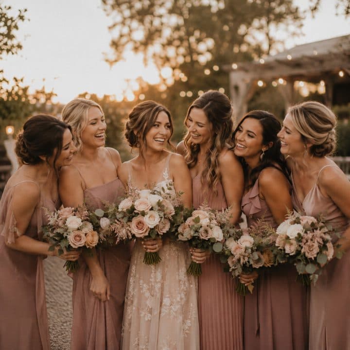 The bridesmaids