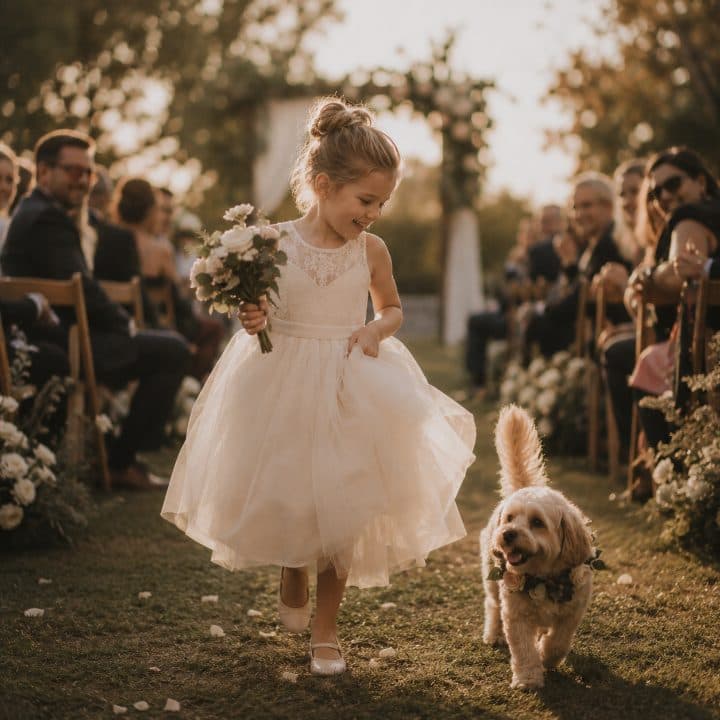 Down the aisle