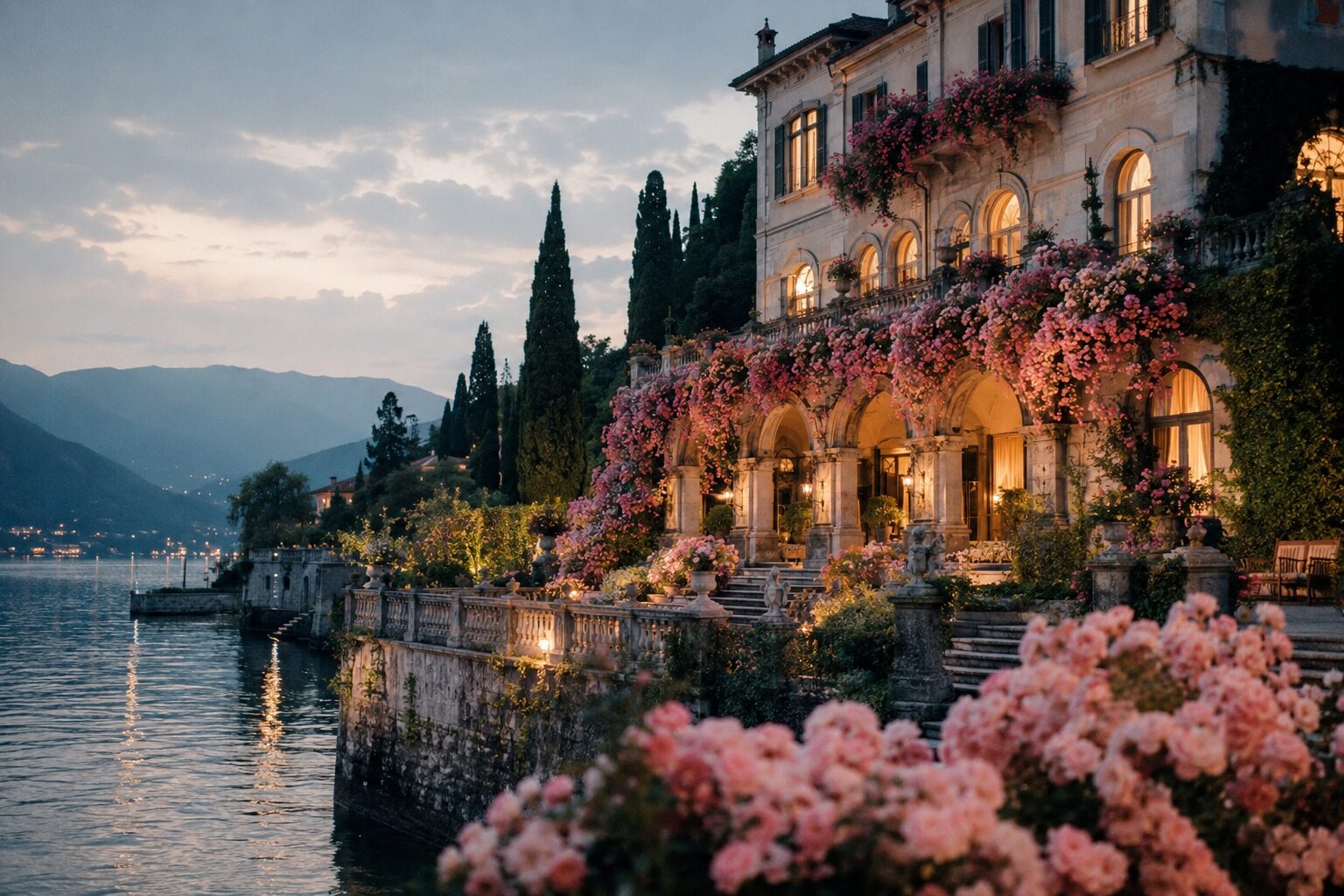 Grand Hotel Tremezzo on the lakefront